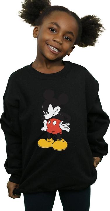 Produktbild Disney Mickey Mouse Angry Look Down Sweatshirt Mädchen (128)