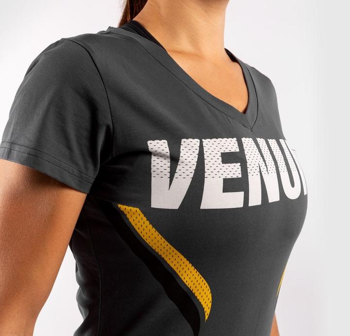 Immagine prodotto Venum T-shirt ONE FC Impact - da donna - Grigio/Giallo (M)