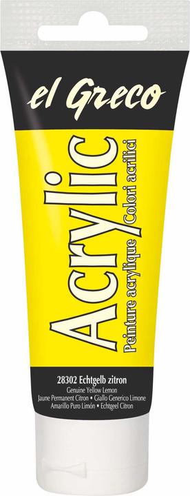 Image du produit Kreul Peinture acrylique 75ml (Noir, 75 ml)