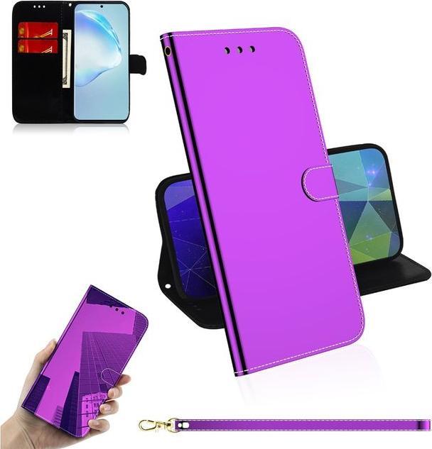Actual product image MU Style Mirror Surface Bookcover Series (Samsung Galaxy S20 Ultra)