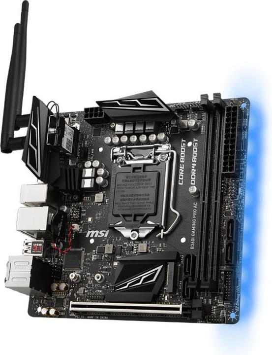 Produktbild MSI B360I Gaming Pro AC (LGA 1151, Intel B360, Mini-ITX)
