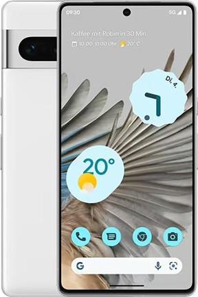 Image du produit Google Pixel 7 Pro (128 Go, Blanc, 6.70", SIM + eSIM, 50 Mpx, 5G)