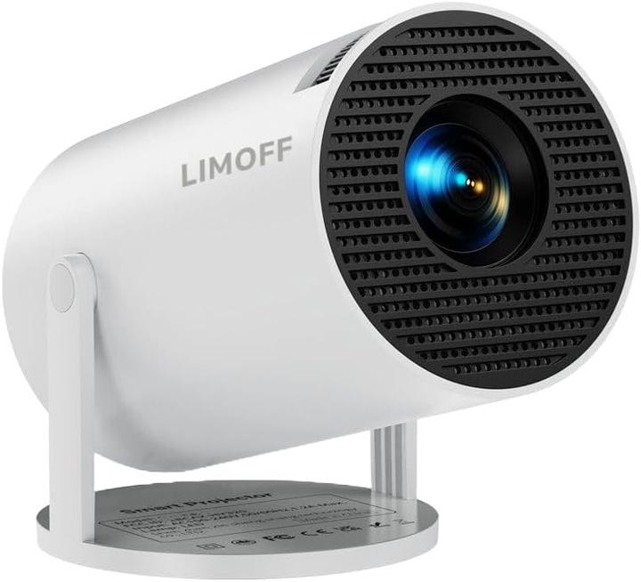 Immagine prodotto Limoff 4K Mini Projektor mit Android 11 & Bluetooth 5.2 (160 lm)