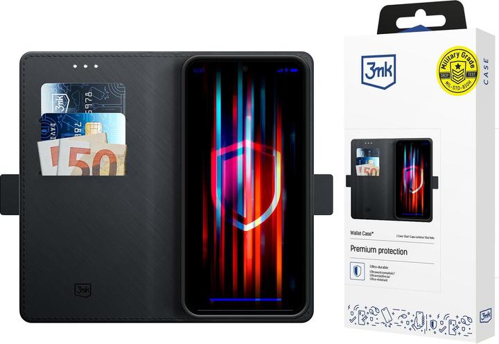 Image du produit 3MK Etui portefeuille pour Xiaomi 14T Pro - Noir (Xiaomi 14T Pro)