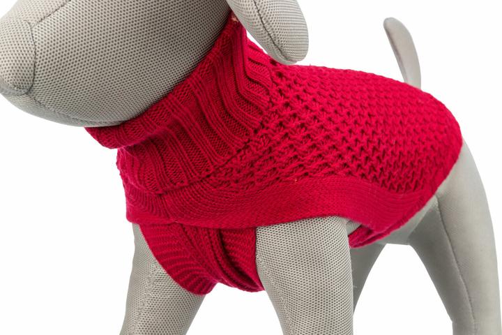 Produktbild Trixie Pullover Norwood XXS, 21 cm, Rot (Hundepullover)