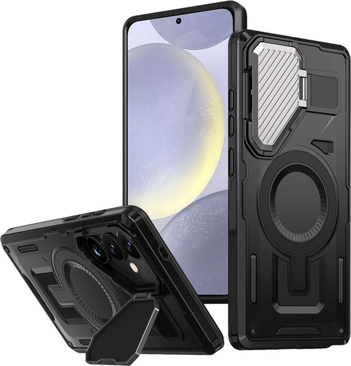Actual product image Techsuit - CamVault MagSafe - Samsung Galaxy S24 Plus - Black (Samsung Galaxy S24+)