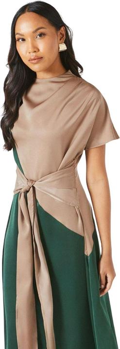 Actual product image Principles Womens/Ladies Contrast Tie Belt Midi Dress (44 D)