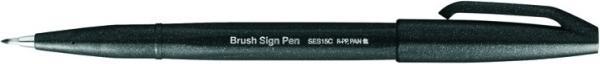 Actual product image Pentel Sign Pen Brush (Black, 1 x)
