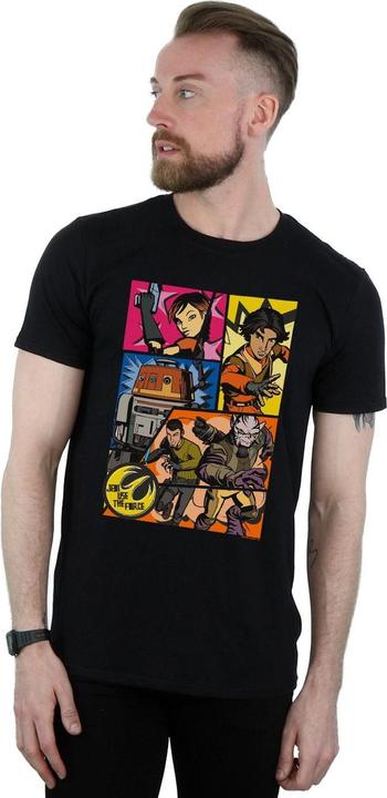 Image du produit Star Wars - T-shirt REBELS COMIC STRIP - Homme (XXL)