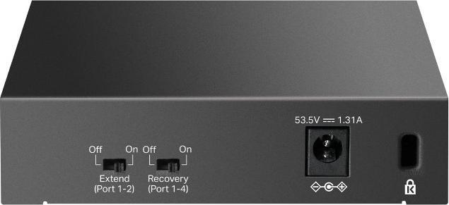 Actual product image TP-Link LS105GP 5xGb (4xGb POE+) Desktop switch (5 Ports)
