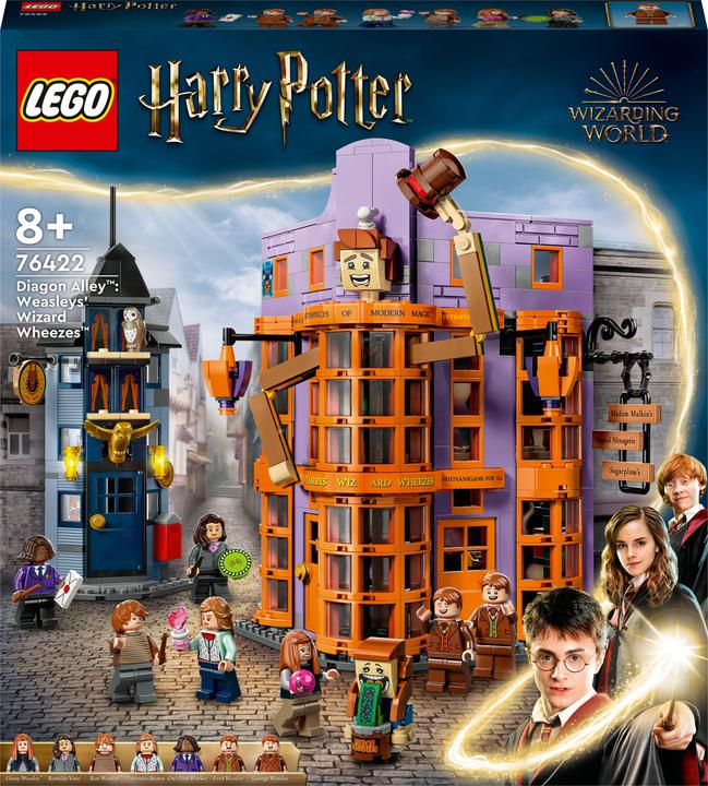 Actual product image LEGO Harry Potter De Wegisweg: De Tovertweelings Topfopshop 2in1 Set - 76422 (76422, LEGO Harry Potter)
