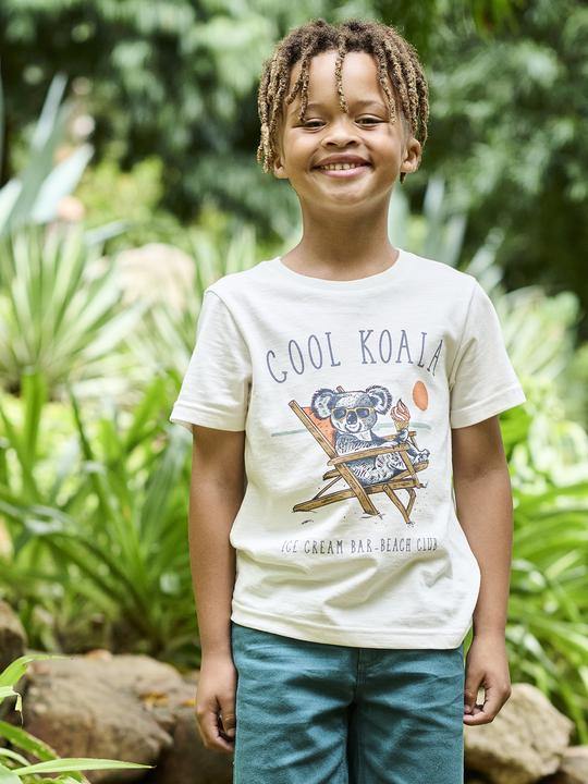 Produktbild Vertbaudet Jungen T-Shirt, Tierprint (92)
