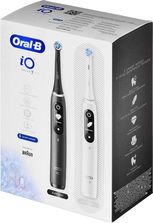 Actual product image Oral-B iO Series 7 Duo electric toothbrushes (Oscillating toothbrush)