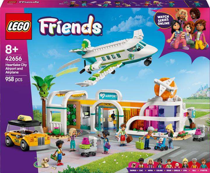 Produktbild LEGO Heartlake City Flughafen mit Flugzeug (42656, LEGO Friends)