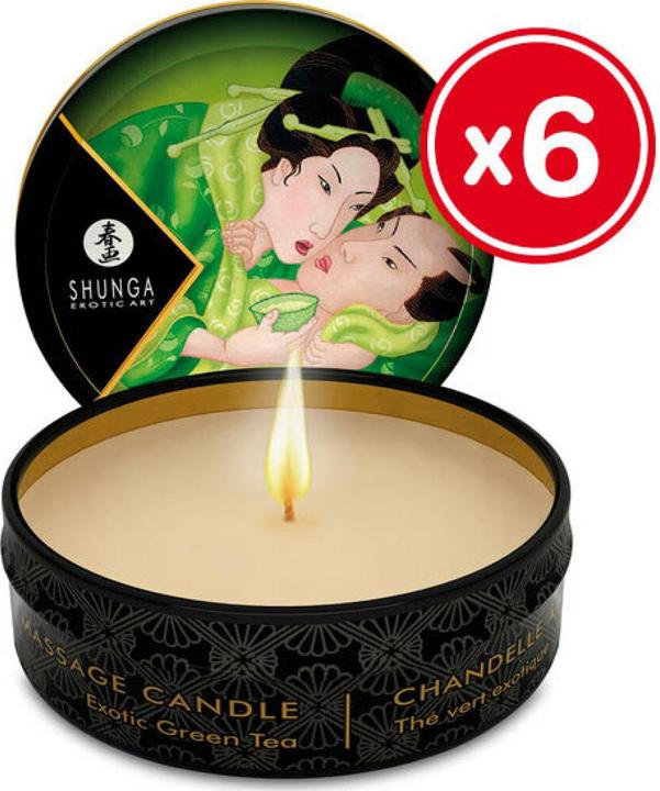 Produktbild Shunga Zenitude / Exotic Green Tea Mini Massage Candle (180 ml)