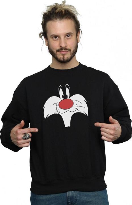 Immagine prodotto Looney Tunes Sylvester Big Face Felpa Uomo (XXL)