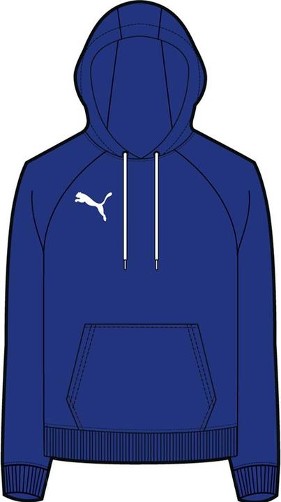 Produktbild Puma BBall Blank Hoodie (S)