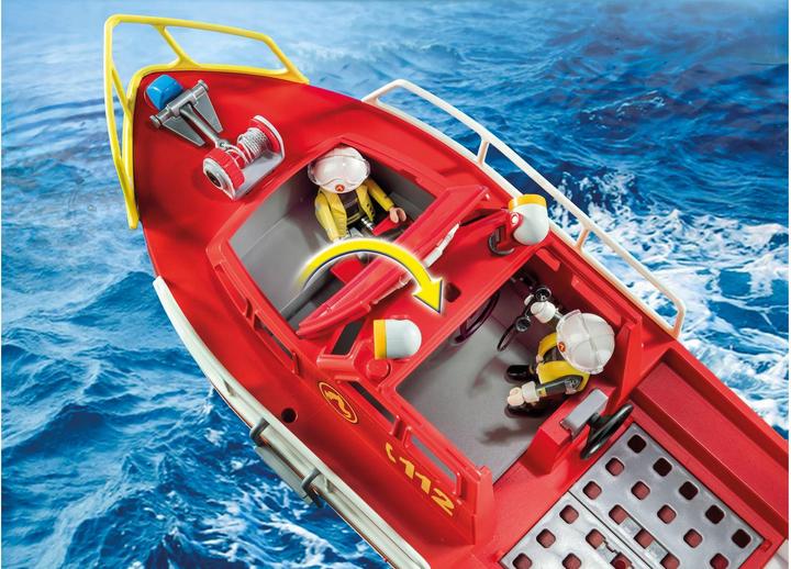 Produktbild Playmobil Feuerlöschboot (71598, Playmobil City Action)