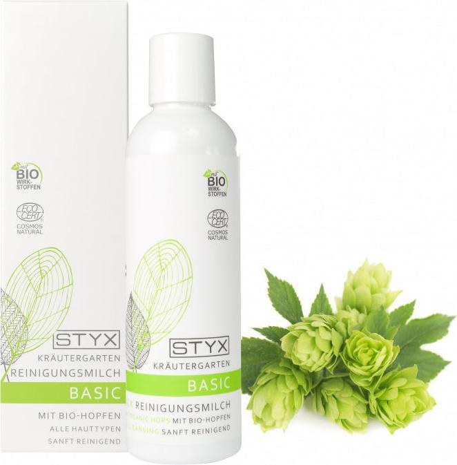 Produktbild Styx Krautergarten Basic Cleansing Milk with Organic Hops 200ml (Reinigungsmilch, 200 ml)