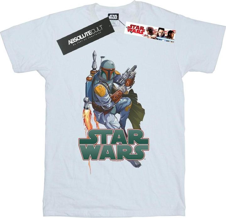 Image du produit Star Wars - T-shirt BOBA FETT FIRED UP - Garçon (152, 158)