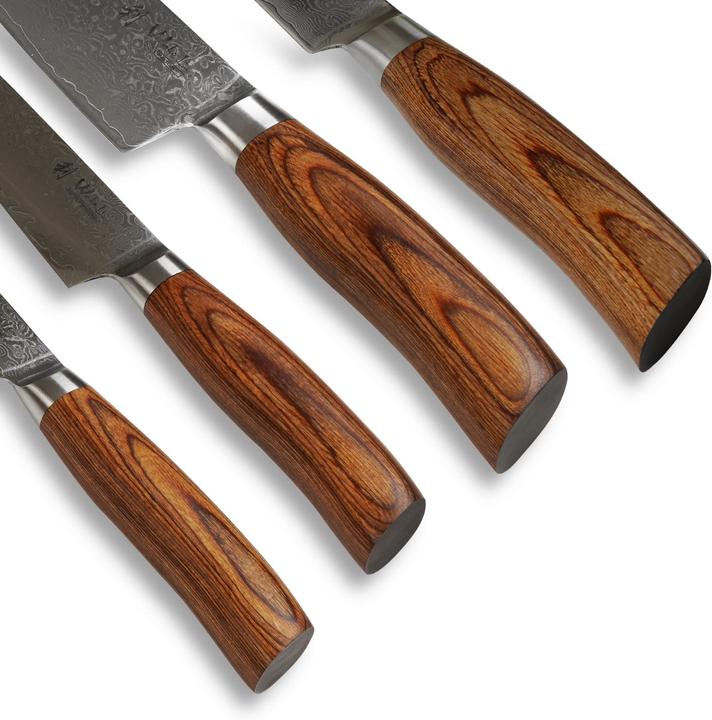 Immagine prodotto Wakoli Set di 4 coltelli Damasco EDIB Serie Pro (17 cm)