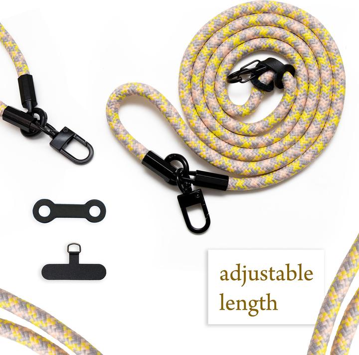 Actual product image Cadorabo Chain case for Samsung Galaxy TREND 3 necklace cover adjustable