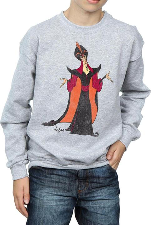 Actual product image Disney Boys Aladdin Classic Jafar Sweatshirt (128)