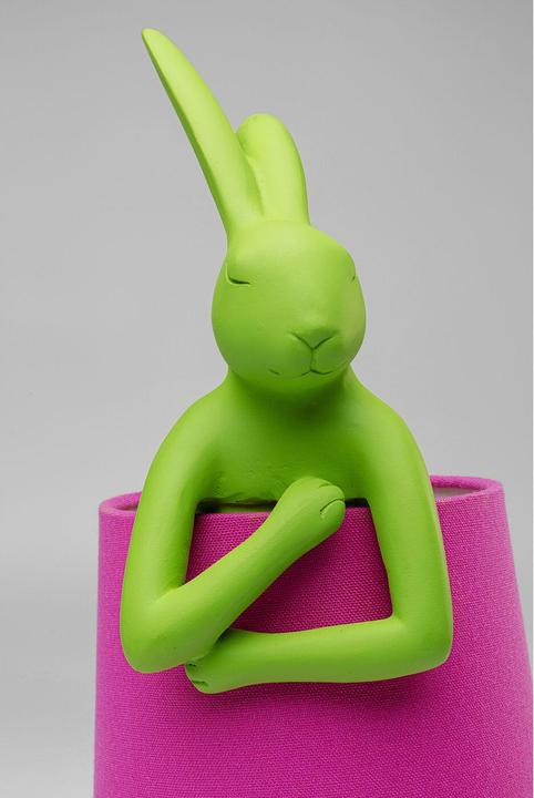 Produktbild Kare Design Tischleuchte Animal Rabbit Grün/Pink 50cm (E14)