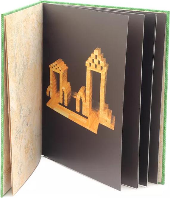 Image du produit Kapla Livre 3 vert (Multilingue)