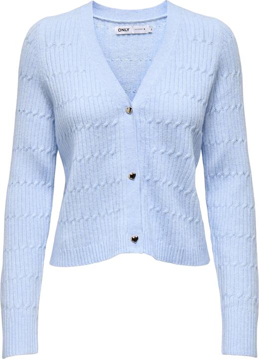 Only Onlkatia Ls Cable V-Neck Cardi Knt Nca
