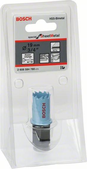 Immagine prodotto Bosch Professional Zubehör Sega a tazza speciale per lamiera, 19 mm, 3/4 di pollice (19 mm)