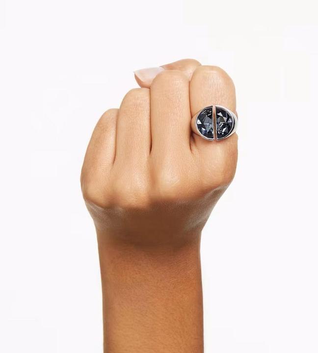 Produktbild Swarovski Lucent Cocktail Ring Grau (55)