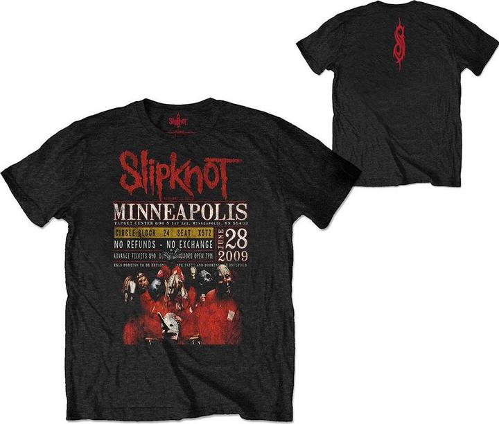 Actual product image Slipknot Minneapolis 09 TShirt (XL)