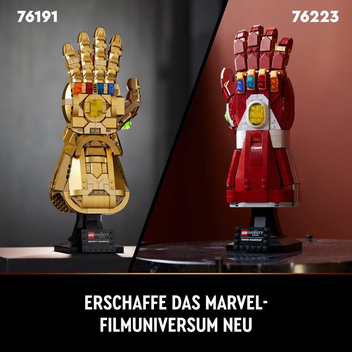 Produktbild LEGO Iron Mans Nano Handschuh (76223, LEGO Marvel)