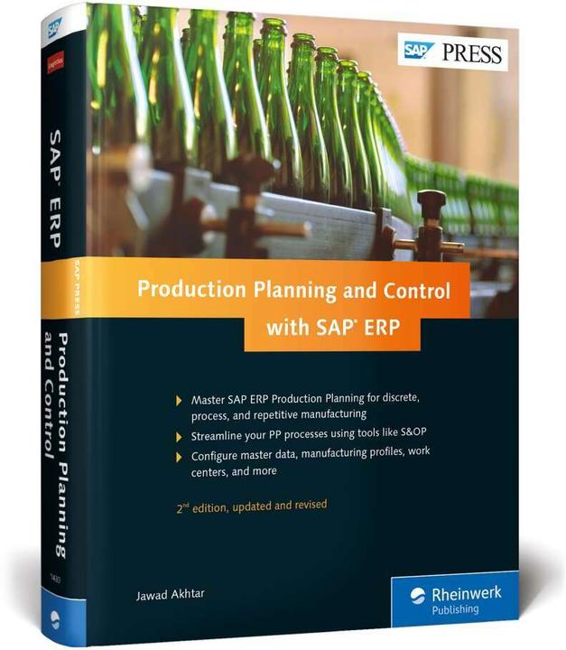 Image du produit Planification et contrôle de la production avec SAP ERP (Anglais, Jawad Akhtar, 2016)