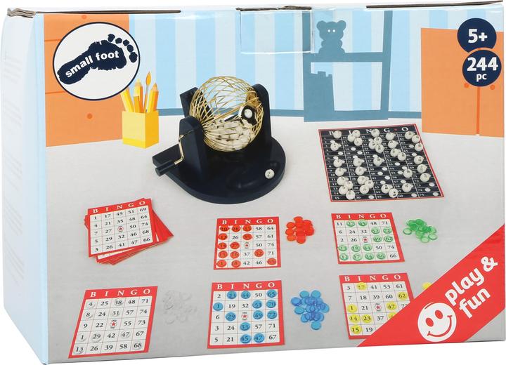 small foot Set di gioco Bingo con tamburo (Tedesco)