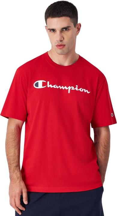 Champion Koszulka męska SS Tee czerwona 220256 RS054 S (S)