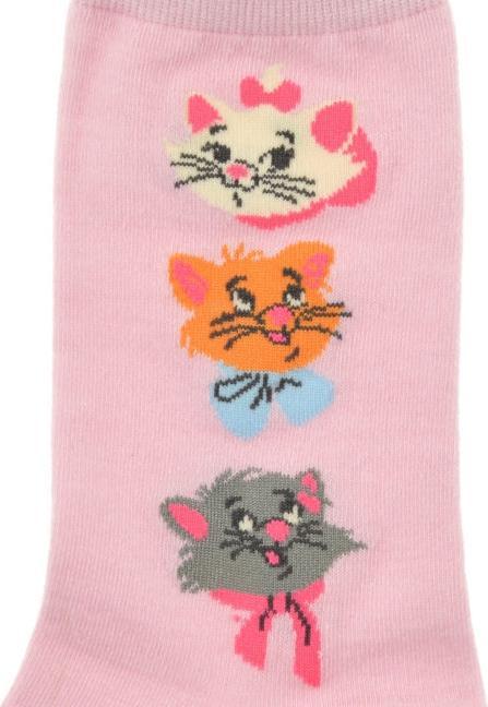 Image du produit Disney Marie, Berlioz, Toulouse Modekatze Socken Triple Face Pink (36 - 39)
