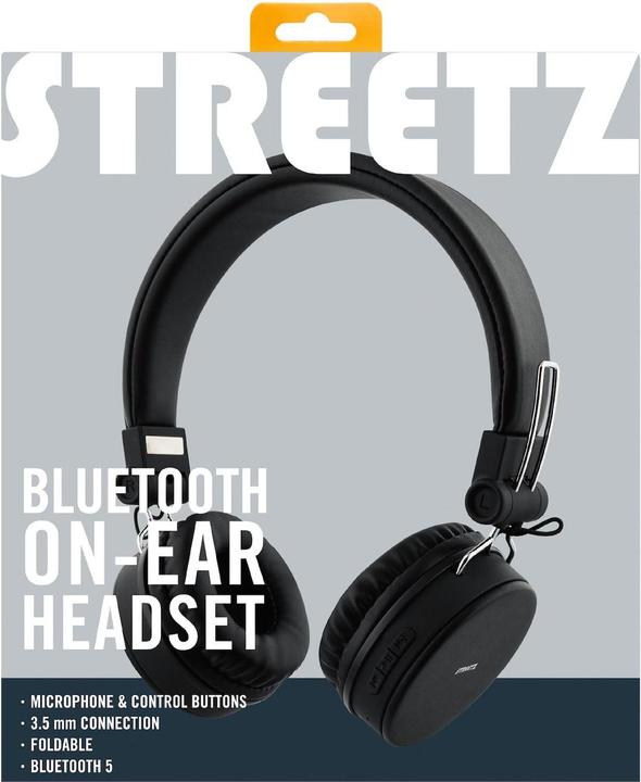 Produktbild Streetz HL-BT400 (keine Geräuschunterdrückung, 22 h, Kabellos, Kabelgebunden)