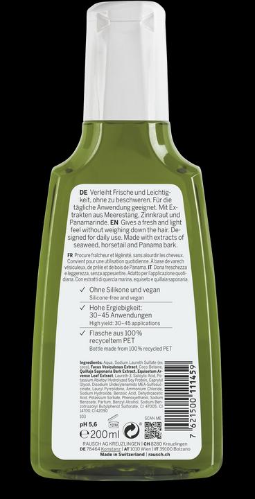 Produktbild Rausch Anti-Fett-Shampoo mit Meerestang (200 ml, Flüssiges Shampoo)
