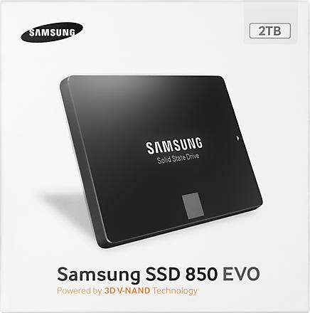 Actual product image Samsung 850 EVO Basic (2000 GB, 2.5")