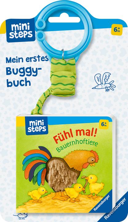 Ravensburger Mein erstes Buggybuch: Fühl mal! Bauernhoftiere (Allemand)