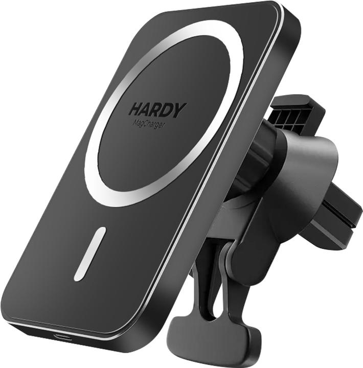 Produktbild 3MK Kfz-Ladegerät-Halterung kabellos Hardy MagCharger 15W schwarz