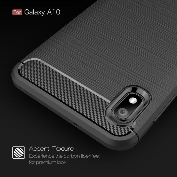 Actual product image König Design Mobile Phone Case for Samsung Galaxy A10 Case Cover Protective Case Black (Samsung Galaxy A10)