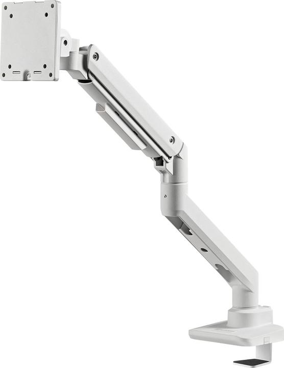 Immagine prodotto Silverstone SST-ARM14- Braccio per monitor LCD LED singolo con design a molla a gas per impieghi gravosi (Tavolo, 49")