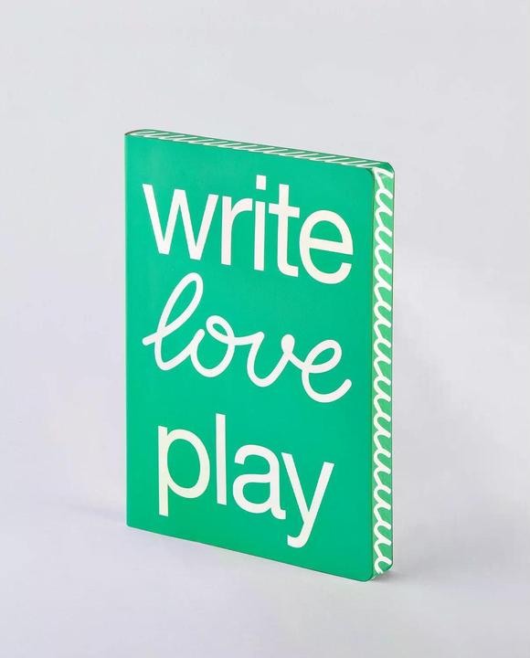 Image du produit Nuuna Graphic L, Write Love Play (22 x 16,5 cm, Pointillés, Couverture souple)