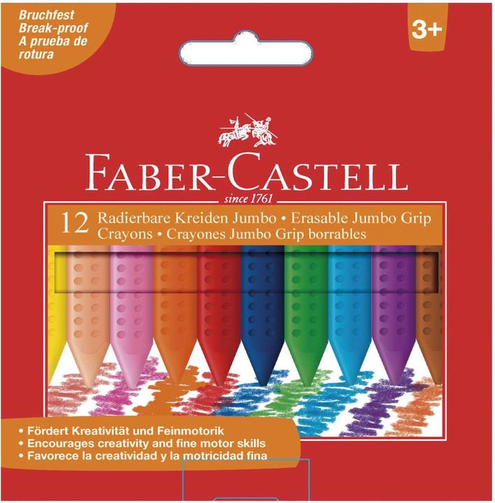 Actual product image Faber-Castell Jumbo (Multicoloured, 12 x)