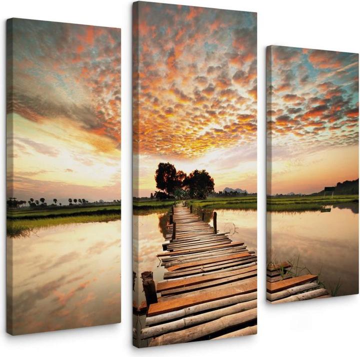 Image du produit Trenddeko To the other Side (3 parties) (30 x 80 cm, 40 x 100 cm)