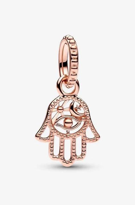 Immagine prodotto Pandora Charm "Mano di Fatima (Metallo placcato oro rosa)