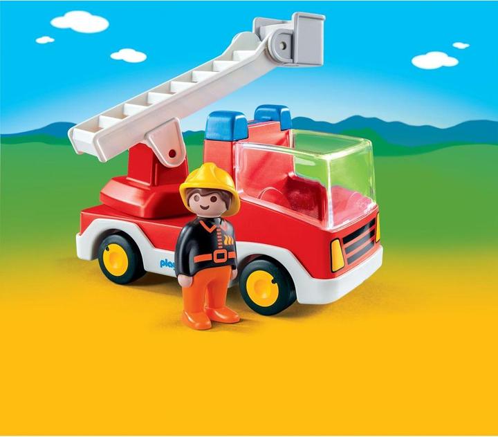 Image du produit Playmobil Véhicule de pompiers (6967, Playmobil 1.2.3)